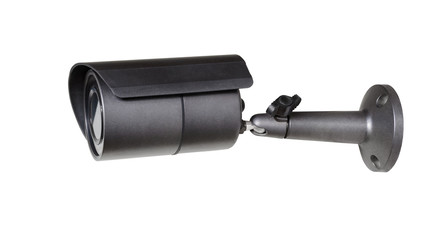 Security camera with luminous backlight