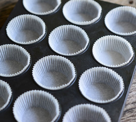 Baking muffins