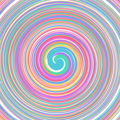 Background of colorful spirals