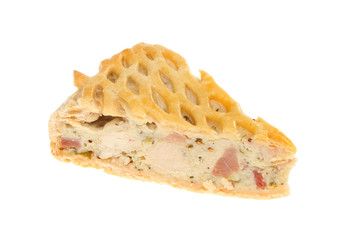 Chicken and ham pie