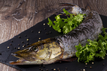 a raw fish