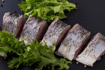 a raw fish
