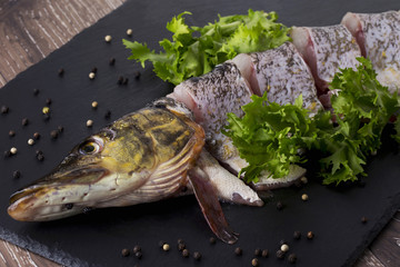 a raw fish