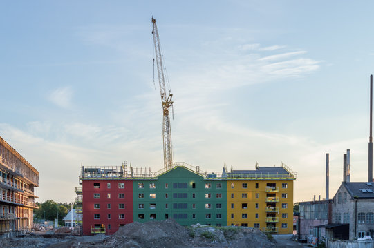 Bostadshus byggs vid gamla Porslins fabriken i Gustavsberg