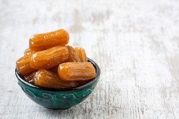 Traditional Turkish dessert Tulumba