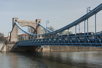 Fototapeta premium Zabytkowy most wiszący