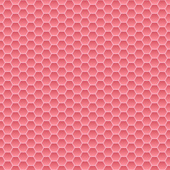 Seamless pattern of small hexagons
