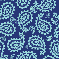 Paisley seamless pattern