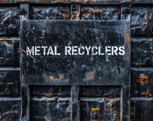 Metal Recycling Dumpster
