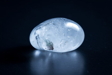 clear quartz crystal
