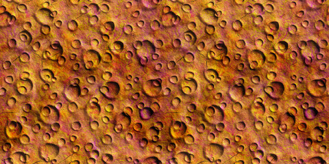 Seamless Texture surface Mars 3D illustration