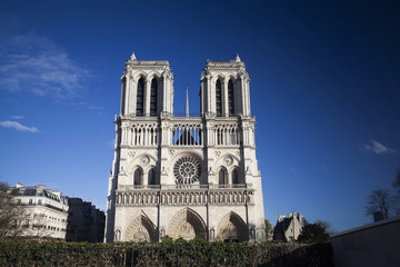Fototapeta na wymiar The Cathedral of Notre Dame