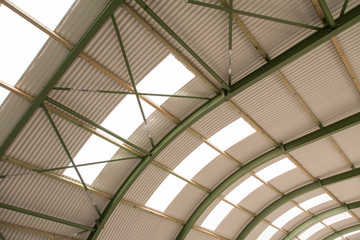 Fototapeta premium Dachkonstruktion