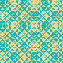 Vintage turquiose seamless pattern.