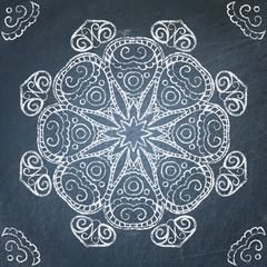 Chalkboard ornament