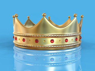 Isolated Royal Crown