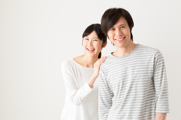 young asian couple lifestyle image