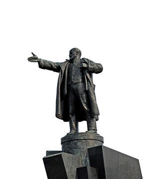 The monument to Vladimir Lenin