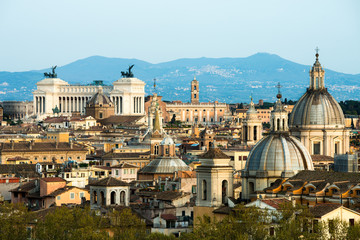 Obraz na płótnie Canvas view of Roma
