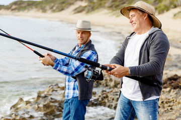 Obraz premium Picture of fisherman 