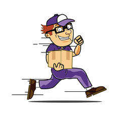 Courier or Delivery Man