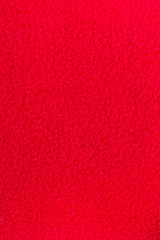 texture of red fleece