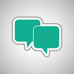 Fototapeta premium Social media icon design, vector illustration