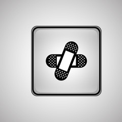 medical care icon design, vector illustration