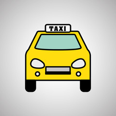 taxi icon design, vector illustration