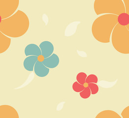 flower seamless pattern. seamless flower background. flower repe