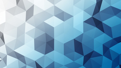 Abstract triangle polygons background