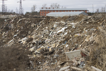 landfill construction waste