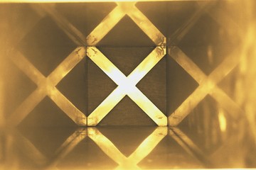 X metal shape