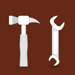 icon of hammer and wrench