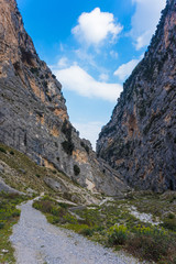 Gole di Fara San Martino e rovine del monastero - Parco Nazionale della Majella (Abruzzo, Italia)
