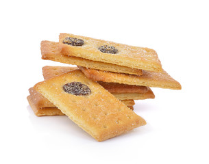 Cracker isolated on white