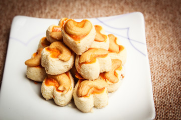 Cookies Singapore or cashew Cookies.