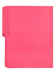 red file folder