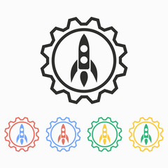 Start up - vector icon.