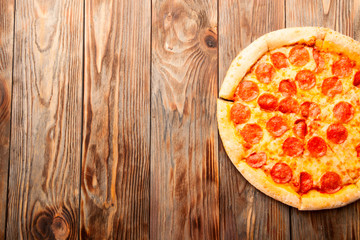 Pepperoni pizza