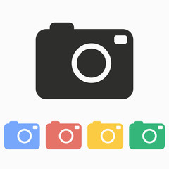 Photo - vector icon.