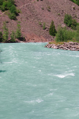 torrent de montagne - vallée du vénéon