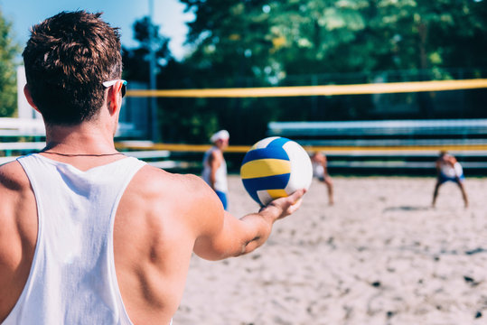 Sand Volleyball Images – Browse 38,167 Stock Photos, Vectors, and