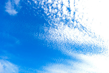 blue sky with cloud