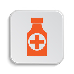 Pills bottle  icon