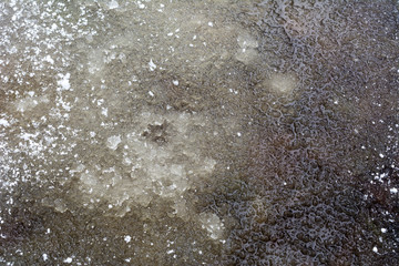 Ice and water background