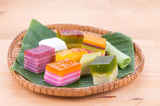 Malaysia popular assorted sweet dessert or known as kuih