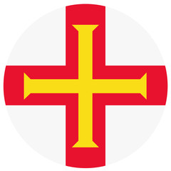 Guernsey flag vector