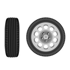 Fototapeta premium Car wheel vector