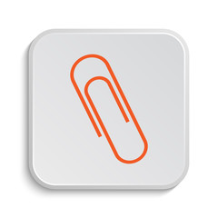 Obraz premium Paperclip icon